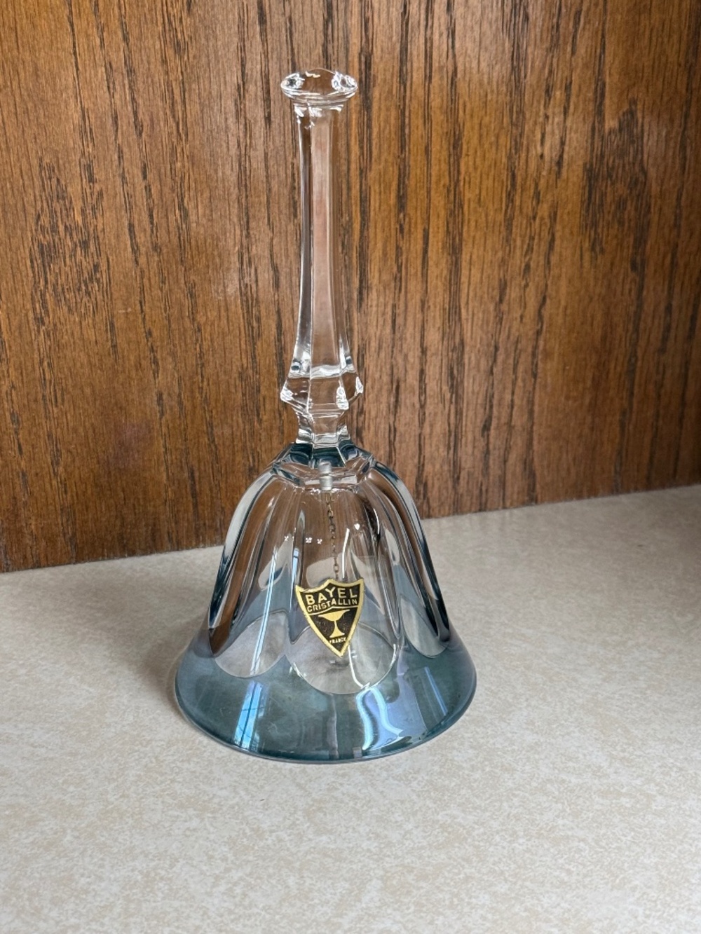 Bayel Cristallin French Crystal Bell Teal Color Base